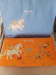 海邊走走2026海有福蛋捲禮盒，配有馬仔紙袋