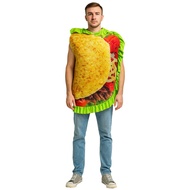 Halloween Costume Food Cosplay Costume Mexican Roll TACO Party Costume