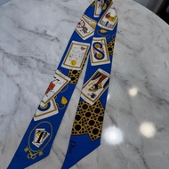 Dior 寶藍底塔羅牌Twilly