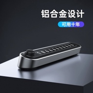 [New Arrival] Dual Number Aluminum Alloy Temporary Parking Sign Moving Car Phone Number Sign Hidden 