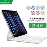 *New In Box*GOOJODOQ Magic Keyboard for iPad Pro 11 2024 Air 4 Air 5 Air 6 for i/Pad 12.9 10th Gener
