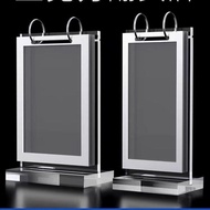 A5 A5 Acrylic Flip-Leaf Display Stand Desktop a4 Loose-Leaf Folder Office Folder Multi-Page Folder T