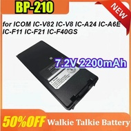 BP-210 2200mAh Replacement Li-ion/NI-MH Battery for ICOM IC-V82 IC-V8 IC-A24 IC-A6E IC-F11 IC-F21 IC