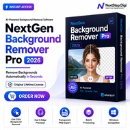 NextGen Background Remover Pro 2026 | AI Photo Background Eraser | Original Lifetime License | Windo