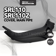 LAGENDA SRL110 / SRL110Z COVER, MAIN PIPE (MATTE BLACK) 5TF-F842M-00 YAMAHA LAGENDA110 LAGENDA110Z I