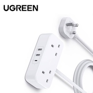 Ugreen CD280 30W Diginest Life Extension Power Strip with 2 AC Outlets, 2 USB-A & USB-C Port (50686)