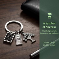 Alittlesearch Cute 100 Dollar Bill Keychain Funny Money Pendant 1pc Handmade Souvenir for Purse Bag 