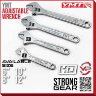 YMT HEAVY DUTY ADJUSTABLE WRENCH (150MM-300MM/6" 8" 10" 12") SPANAR HIDUP BOLEH LARAS ENLARGE MONKEY