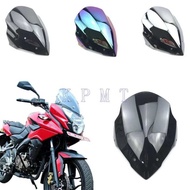 3 For B Pulsar As200 AS 200 Black Motorcycle Windshield Windscreen 7
