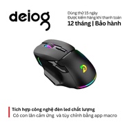 Chuột gaming có dây Deiog G402 macro led rgb - Vũ khí tối thượng cho game thủ
