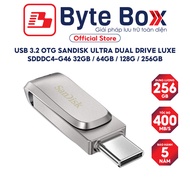 USB 3.2 OTG SanDisk Ultra Dual Drive Luxe SDDDC4-G46upto 400MB/s 32GB/64GB/128G/256GB