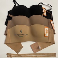 Thailand big Size molded rubber underwire bra 9583, no visible edges, anti-sagging, breast lift, B c