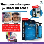 Beaudora Black Hair Shampoo Rawat Uban Natural Hair Color Black Essence Hilangkan Uban Rambut