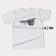 New KOMODO Island Men's Distro T-Shirt - Bajo Island Labuan Shirt KAOS KAGE