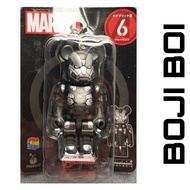 Original Medicom Toy Bearbrick Marvel Kuji War Machine 100% Avengers 7cm Bearbricks Bear Brick Bricks Be@rbrick Figurine