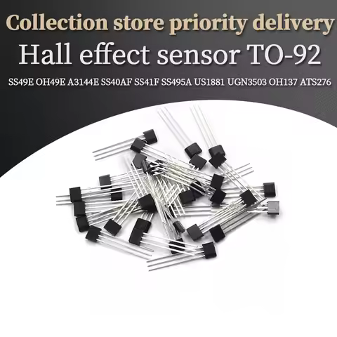 10PCS/lot SS49E OH49E A3144E SS40AF SS41F SS495A US1881 UGN3503 OH137 ATS276 Hall element Hall senso