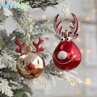 [MYTHIS] 2PCS Christmas Tree Ornaments, Hanging Design Pendant Style Hanging Bauble Decorations, Cla