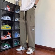 Seluar cargo lelaki cargo pants men Long Pants Cargo Pants for Men Casual Cargo Pans Men Trousers