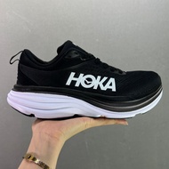Hoka Bondi 8 Men And Women Sport Shoes Hoka Clifton 9 Running Shoes 1127952-BWHT AV2Y
