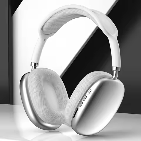 2026 P9 Plus Max Wireless ANC Headphones Bluetooth 5.4 HiFi Sound Deep Bass Foldable Gaming Headset 