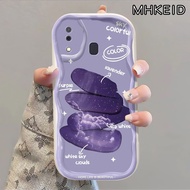 MHKEID Casing Hp Samsung Galaxy A30 A20 M10s A31 A32 Case pola langit berbintang casing ponsel bungk