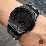 G-Shock Custom AP Lambogini Grey All Black Dial no logo GEN3 Rubber
