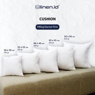[P&B] Sofa Cushion Insert - FIRM (SOLID) LINEN.ID 30X30 to 50X50