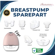 AUTUMNZ - EDGE WEARABLE/HANDSFREE BREASTPUMP SPARE PART (CUP /DIAPHRAGM/SHIELD/CONNECTOR)