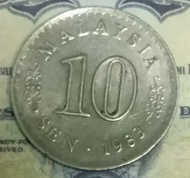 10 sen Old Coins Collection 1983