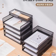 Iron Storage Box Vertical Bookshelf Multi-Layer Compartment Folder A3A4 Folder Metal File Office Fol