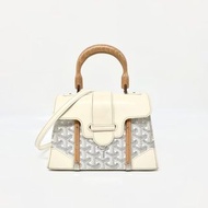Goyard Saigon structure mini white 2021
