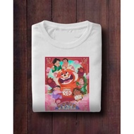 turning red sublimation shirt kids & adult