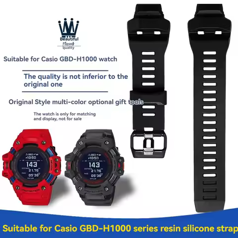 For Casio Watch G-SHOCK 3475 GBD-H1000 Cat Man Series Modified Resin Silicone Watch Strap Men's Spor