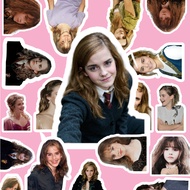 50 Emma Watson stickers - Unique actor stickers for decoration and gifts