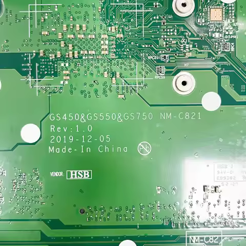 NM-C821 Mainboard For Lenovo IdeaPad 3 15ADA05 IdeaPad 3 14ADA05 Laptop Motherboard With AMD R3 R5 R