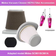 Suitable For SC861 SC861A HEPA Filter Midea Vacuum Cleaner MVC SC861R/B Accessories