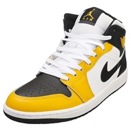 Air Jordan 1 Mid Yellow Ochre/Black-White (DQ8426 701) Mens Shoes