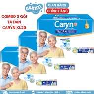 [COMBO 3 GÓI] Tã dán Caryn Size M20 L20 XL20 siêu thấm chống tràn hiệu quả - MOMMY!