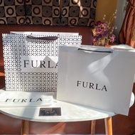 Furla Paper Bag and Dustbag Set of Branded Gift Paper Bags Paper Bag Gift Bag Goodies Bag
