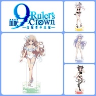 Standee Anime 9-nine- Rulers Crown decorative acrylic mica model Miyako Kujou Sora Niimi Haruka Kosa