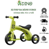 SPORT 3IN1 3-Wheel Bicycle for Children - Balance Bike - DINO.KID Premium Baby Pedestal Scooter
