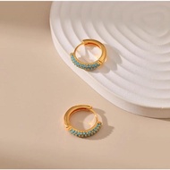 LUNA STAR - Earrings Accessories Stainless Steel Earrings for Women Subang Telinga Subang Titanium A