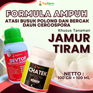 Pestisida Topfarm / Obat Penyubur Jamur Tiram / Obat Pembasmi Hama Jamur Tiram / Obat Hama Untuk Jam