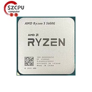 Amd ryzen 5 5600g r5 5600g 3.9ghz used six-core twelve-line 65w cpu processor l3 = 16m 100-000000252