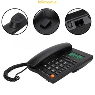 fol Corded Landline Phone Big Button Household Business Desktop Landline Telephone