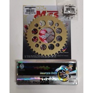 415-132L CREVON CHAIN, RXZ 415 SPROCKET (CHAIN+SPROCKET) SPROCKET SET