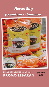 Beras premium Janecco 5kg / promo beras murah janecco 5kg