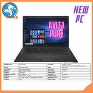 Avita Essential Laptop 14"HD Slim Laptop Best for Students University Intel N4020 4GB RAM 128GB SSD, Win10HS