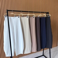 KATUN RatuShopping21 - Barrel Pants - Long Pants Cotton Streetwear Style Skena High WaistWanita