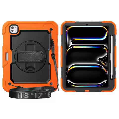 Case For iPad Air Pro 11 2024 Air 4 5 Pro 11 2018 2020 2021 2022 Rotating Stand Cover With Screen Pr